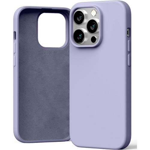 Mercury Silicone hátlap, tok iPhone 14 Pro 6,1", lila