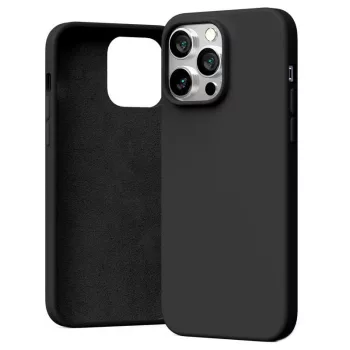   Mercury Silicone hátlap, tok iPhone 14 Pro Max 6.7", fekete
