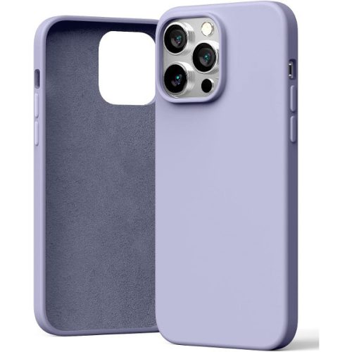 Mercury Silicone hátlap, tok iPhone 14 Pro Max 6,7", lila