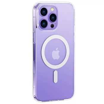   USAMS Ice Magnet iPhone 14 Plus/15 Plus 6,7" hátlap, tok, átlátszó