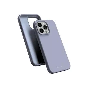   Mercury Silicone hátlap, tok iPhone 15 Pro Max 6,7", lila