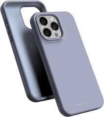 Mercury Silicone hátlap, tok iPhone 15 Pro Max 6,7", lila