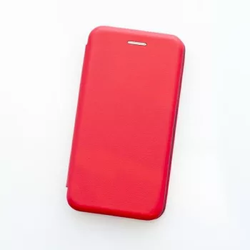   Beline Book Magnetic oldalra nyíló tok Xiaomi Redmi 10C, piros
