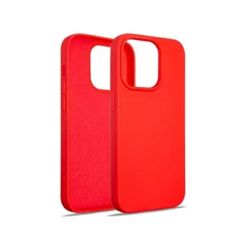   Beline Silicone Case hátlap, tok iPhone 14 Pro 6.1", piros