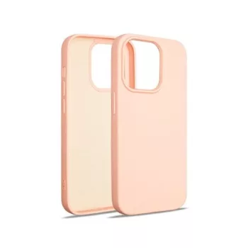   Beline Silicone Case hátlap, tok iPhone 14 Pro 6.1", rozéarany