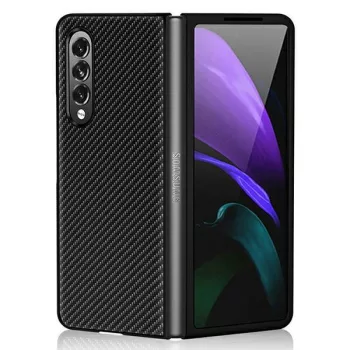   Beline Carbon Case Flexible hátlap, Samsung Z Fold 4, fekete