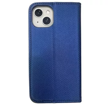   Smart Magnet oldalra nyíló tok iPhone 14 Pro 6,1", sötétkék