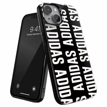   Adidas Original Snap Case Logo iPhone 14 hátlap, tok, fekete