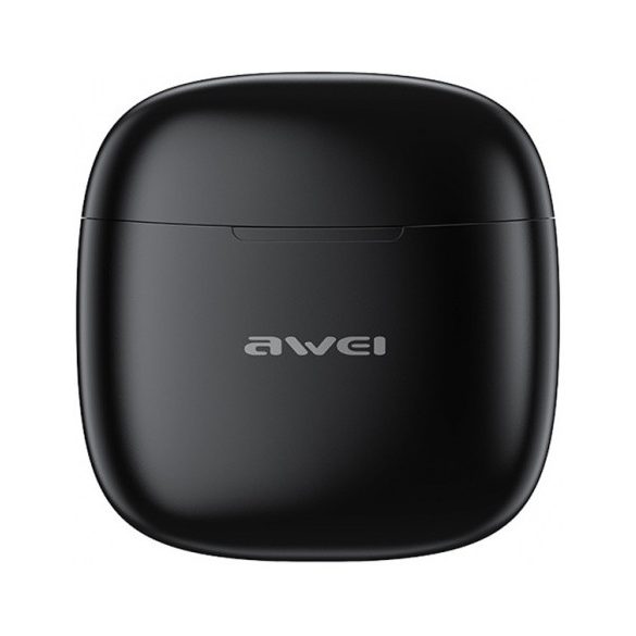 Awei T26 Pro TWS Bluetooth 5.3 headset akkumulátoros töltő tokkal, fekete