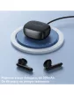 Awei T66 TWS Bluetooth 5.3 headset akkumulátoros töltő tokkal, fekete
