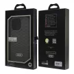 Audi IML Stitching Pattern MagSafe iPhone 16 Pro (AU-IMLMIP16P-Q5/D3-BK) Magsafe kompatiblis hátlap, tok, fekete