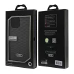 Audi IML Stitching Pattern MagSafe iPhone 16 Pro Max (AU-IMLMIP16PM-Q5/D3-BK) Magsafe kompatiblis hátlap, tok, fekete