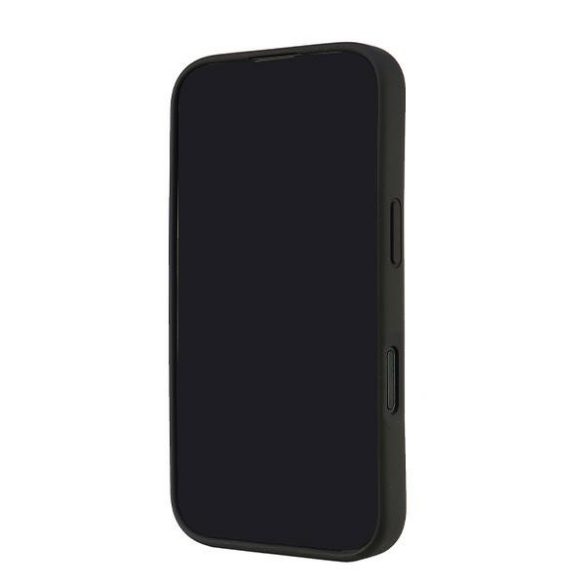 Audi Silicone Case iPhone 16 Pro (AU-LSRIP16P-Q3/D1-BK) hátlap, tok, fekete