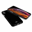 Mercury Goospery Silicone Samsung Galaxy S22 hátlap, tok, fekete