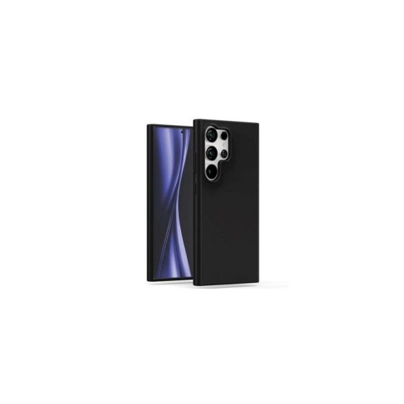 Mercury Goospery Soft Samsung Galaxy S24 Ultra szilikon hátlap, tok, fekete