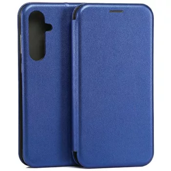   Beline Book Magnetic oldalra nyíló tok Samsung Galaxy A35, kék