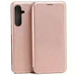 Beline Book Magnetic Samsung Galaxy A55 5G oldalra nyíló tok, rozé arany