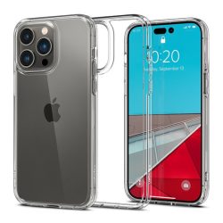   Spigen Ultra Hybrid Crystal Clear iPhone 14 Pro Max hátlap, tok, átlátszó
