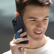 UNIQ Flixa Magnetic Card Wallet Magsafe kompatibilis mágneses kártyatartó, popsocket funkcióval, fekete