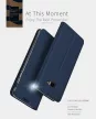 Dux Ducis Skin Pro  Huawei P Smart (2020) oldalra nyíló tok, sötétkék