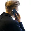 Dux Ducis Skin Pro  Xiaomi Mi 10T Lite 5G oldalra nyíló tok, sötétkék