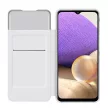Samsung Clear S-View Case cover Samsung Galaxy A72/A72 5G gyári hátlap, tok, fehér