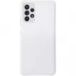 Samsung Clear S-View Case cover Samsung Galaxy A72/A72 5G gyári hátlap, tok, fehér