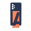 Samsung gyári Silicone Cover Strap Samsung Galaxy A53 5G (EF-GA536TNE) hátlap, tok, pánttal, kék
