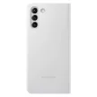 Samsung Smart Led View Samsung Galaxy S21 Plus gyári (EF-NG996PJ) oldalra nyíló, tok,szürke