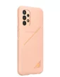 Samsung gyári Card Slot Cover Samsung Galaxy A13 5G (EF-OA136TPE) kártyatartós hátlap, tok, barack