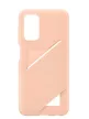 Samsung gyári Card Slot Cover Samsung Galaxy A13 5G (EF-OA136TPE) kártyatartós hátlap, tok, barack