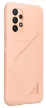 Samsung gyári Card Slot Cover Samsung Galaxy A23 5G (EF-OA235TPE) kártyatartós hátlap, tok, barack