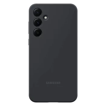 Samsung EF-PA556TBEGWW A55 5G A556, szilikon tok, fekete