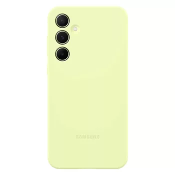 Samsung EF-PA556TMEGWW A55 5G A556, szilikon tok, sárga