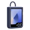 Samsung EF-PF741TNEGWW Z Flip 6 F741 szilikon tok gyűrűvel, sötétkék