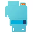 Samsung tükröződésmentesítő fólia védőfólia EF-UF741CTEGWW Samsung Galaxy Z Flip 6 2 db.