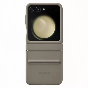   Samsung EF-VF731PAEGWW Z Flip 5 F731 Flap ECO-bőr tok, barna