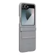 Samsung EF-VF741PJEGWW Z Flip 6 F741 pattintós ECO-bőr tok, szürke