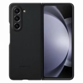   Eredeti Eco-bőr tok grafit EF-VF946PBEGWW Samsung Galaxy Z Fold 5, sötétszürke
