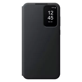   SAMSUNG eredeti Smart View oldalra nyíló tok SAMSUNG A55 EF-ZA556CBEGWW, fekete