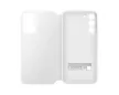 Samsung EF-ZS906CWEGEE gyári Clear View Cover Samsung Galaxy S22 Plus oldalra nyíló tok, fehér