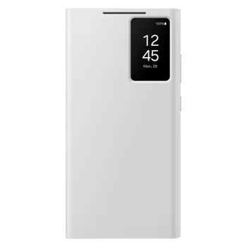   SAMSUNG eredeti Smart View oldalra nyíló tok Samsung Galaxy S24 Ultra EF-ZCWEGWW, fehér