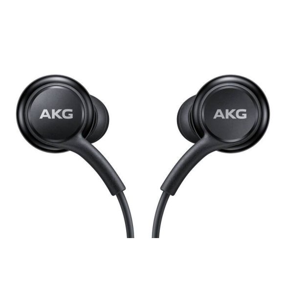 Samsung Galaxy AKG EO-IC100BBE gyári vezetékes headset, fülhallgató, USB-C, (doboz nélküli), fekete