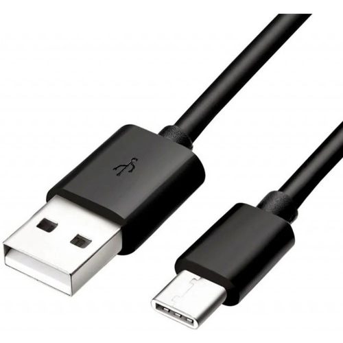Samsung EP-DG970BBE USB-A/USB-C gyári adat és töltőkábel, 1.5m, (doboz nélküli), fekete