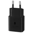 Samsung EP-T1510EBE USB-C gyári hálózati töltő, gyorstöltő adapter, 15W, (doboz nélküli), fekete