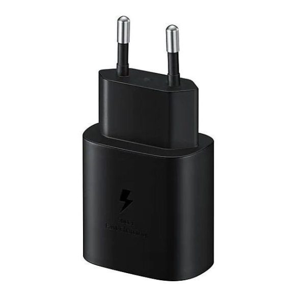 Samsung EP-TA800NBE USB-C gyári hálózati adapter, 25W, fekete