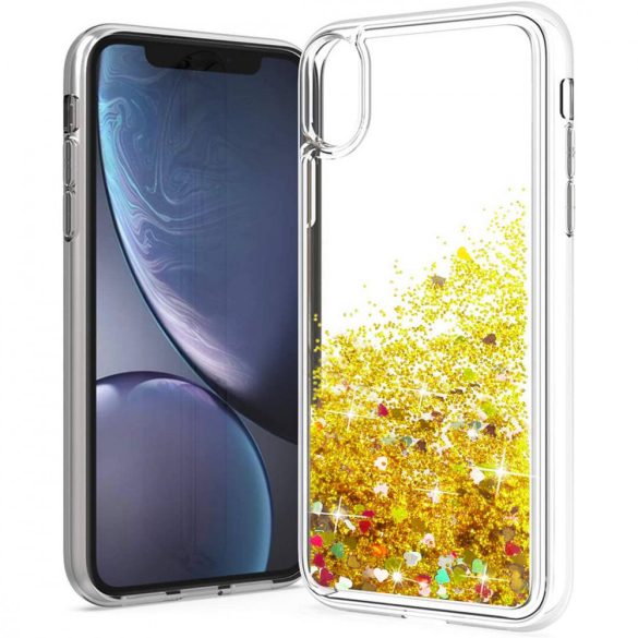 Liquid Case iPhone 11 Pro hátlap, tok, arany