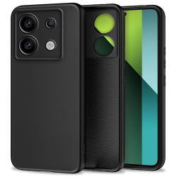   Tech-Protect Icon Xiaomi Redmi Note 13 Pro 5G / Poco X6 5G szilikon hátlap, tok, fekete