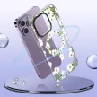 Tech-Protect Magmood iPhone 15 Pro hátlap, tok, százszorszép mintás, színes