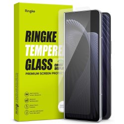   Ringke TG Samsung Galaxy Z Fold 5 külső kijelzővédő edzett üvegfólia (tempered glass) 9H keménységű (nem teljes kijelzős 2D sík üvegfólia), átlátszó
